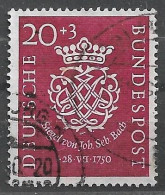 Bund 1950: Mi. 122 O Johann Sebastian Bach (55.-) - Neufs