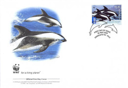 FDC WWF - Australie (3080) -  Dauphin Sablier - FDC
