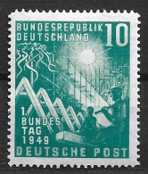 Bund 1949: Mi. 111 ** Eröffnung Bundestag (50.-) - Neufs