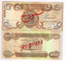 Iraq 1000 Dinars SPECIMEN P-99 2013 UNC Rare - Iraq