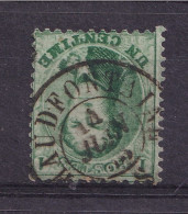 DDFF 790 -- TP Médaillon No 13A - 1 C Dentelé 12 1/2 X 13 1/2  - Double Cercle CHAUDFONTAINE - 1863-1864 Medallions (13/16)