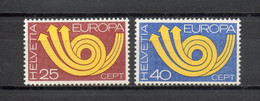 SUISSE   N° 924 + 925    NEUFS SANS CHARNIERE  COTE  1.20€    EUROPA - Unused Stamps