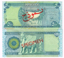 Iraq 500 Dinars SPECIMEN P-98 2013 UNC Rare - Iraq