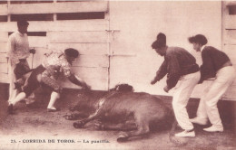 TRES JOLIE CP   DE  1900/30 .CORRIDA DE TOROS " LA PUNTILLA "  . TRES BELLE - Collections & Lots