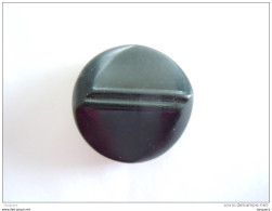 1 Knoop 1 Bouton  Bakeliet Rug Metaal Bakelite Dos Metal Zwart Noir Diam  3 Cm - Buttons