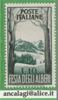 USATI ITALIA 1951 - Ref.0044A - "FESTA DEGLI ALBERI" 1 Val. Da L10 Nuovo - - 1946-60: Oblitérés