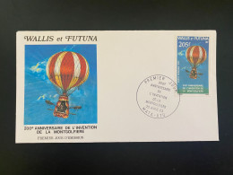 Enveloppe 1er Jour "200e Anniversaire De L'Invention De La Montgolfière" 25/04/1983 - PA124 - Wallis Et Futuna Aviation - FDC