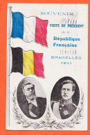 39480 / ⭐ BRUXELLES Souvenir Visite Président République Française 1911  Edition JAMAR - Fêtes, événements