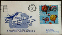 USA 1984 Chellenger Flight 41-G Landing - United States