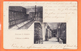 39302 / ⭐ ♥️ Rare ROMA Lazio Collegio GIUSEPPE Collezioni Scientifiche 1921 Fernand BASTIDE Noviciat St-Maurice-L'Exil - Educazione, Scuole E Università