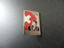 Old Badge Schweiz Suisse Svizzera Switzerland - Unspunnen Fest 1993 - Sin Clasificación