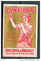 Werbemarke Cinderella Poster Stamp Conservol Berlin Neukölln #632 - Erinnophilie