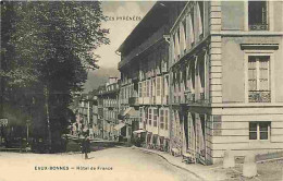 64 - Eaux Bonnes - Hotel De France - Animée - CPA - Voir Scans Recto-Verso - Eaux Bonnes