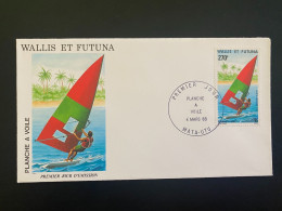 Enveloppe 1er Jour "Planche à Voile" 04/03/1983 - PA123 - Wallis Et Futuna - FDC