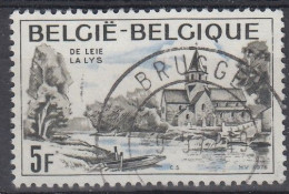 DE LEIE LA LYS 1976 CACHET BRUGGE - Gebraucht