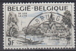 DE LEIE LA LYS 1976 CACHET BRUGGE - Used Stamps