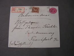 Schweden Altbrief Trosa 1895 - Lettres & Documents