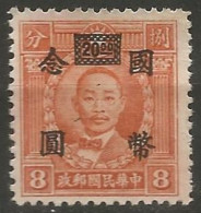 CHINE  N° 474 NEUF Sans Gomme  - 1912-1949 Republic