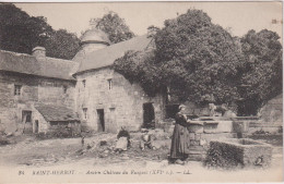 FRANCE - SAINT-HERBOT.  Ancien Chateau Du Rusquec.  By LL 34 - Saint-Herbot