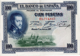 ESPAGNE - 100 Pesetas 1925 - 100 Peseten