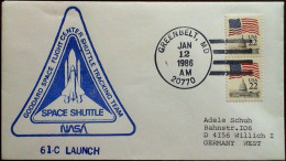 USA 1986 Space Shuttle 61-C Launch - Estados Unidos