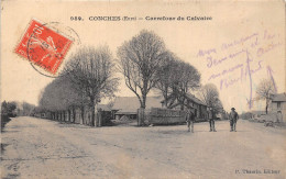 27-CONCHES- CARREFOUR DU CALVAIRE - Conches-en-Ouche