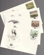 Malawi 1987, FDC Unused, WWF, The Clunky Crane, Birds - Malawi (1964-...)