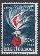 SOCIALISTISCHE INTERNATIONALE SOCIALISTE 50c 1964 CACHET VERVIERS - Gebraucht