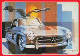 CPSM Mercedes 300 SL 1955 Par Paul Bracq-Timbre   L2732 - Colecciones Y Lotes