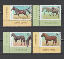 ROMANIA 2022  HORSES - FAUNA - MAMMALS - Set Of 4 Stamps  MNH** - Chevaux