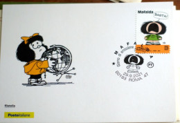 ITALIA 2021, MAFALDA, OFFICIAL MAXICARD - Fumetti