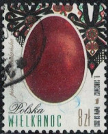 Pologne 2021 Oblitéré Used Easter Oeuf De Pâques 8 Zloty Y&T PL 4835 SU - Usados