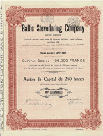 - Titre De 1929 - Baltic Stevedoring Company - - Transportmiddelen