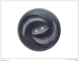 Zwarte Knoop Bakeliet Bakelite Bouton Noir 3 Cm - Knopen