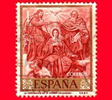 SPAGNA - Usato - 1959 - Dipinti Di Diego Velázquez - L'Incoronazione Della Vergine - 1 - Gebruikt