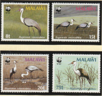 Malawi 1987, Postfris MNH, WWF, The Clunky Crane, Birds - Malawi (1964-...)