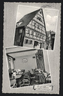 AK Bad Windsheim /Mfr., Cafe Baum, Innenansicht  - Bad Windsheim