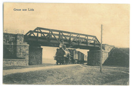 BL 43 - 21267 LIDA, Train And Bridge, Belarus - Old Postcard - Unused - Belarus