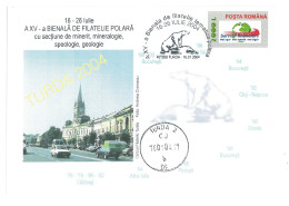 COV 98 - 3067 POLAR FAUNA ( Polar Bear ) Romania - Cover - Used - 2004 - Sonstige & Ohne Zuordnung