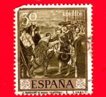 SPAGNA - Usato - 1959 - Dipinti Di Diego Velázquez - La Resa Di Breda - 50 - Gebruikt