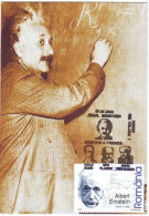 MAX 50 - 24 Albert EINSTEIN, Romania - Maximum Card - 2005 - Albert Einstein