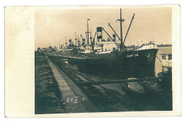 RO 54 - 13177 BRAILA, Ships, Romania - Old Postcard, Real PHOTO - Used - 1929 - Roumanie