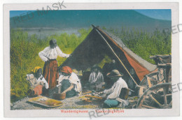 RO 54 - 11452 SIBIU, Ethnic, Gypsy Tent, Romania - Old Postcard - Unused - 1917 - Roumanie