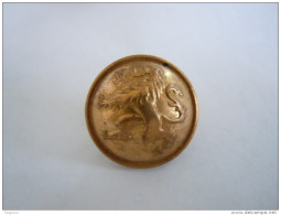 Belgie Belgique Knoop Bouton Leeuw Lion Couleur Bronze Bronskleur  2,2 Cm - Buttons