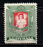 GUATEMALA - 1950 - Nurse - SENZA GOMMA - Guatemala