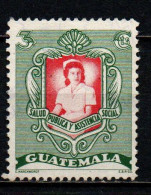 GUATEMALA - 1950 - Nurse - SENZA GOMMA - Guatemala