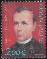 Slovaquie 2023 Oblitéré Used Ján Gotčár Enseignant Y&T SK 871 SU - Used Stamps