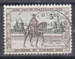 JOURNEE DU TIMBRE 1962 CACHET ANTWERPEN - Used Stamps