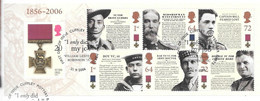 GB - 2006 Victoria Cross Minisheet   FDC Or  USED  "ON PIECE" - SEE NOTES  And Scans - Used Stamps