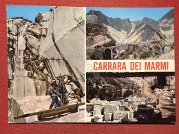 Cartolina - Carrara Dei Marmi - Vedute Diverse - 1980 Ca. - Massa